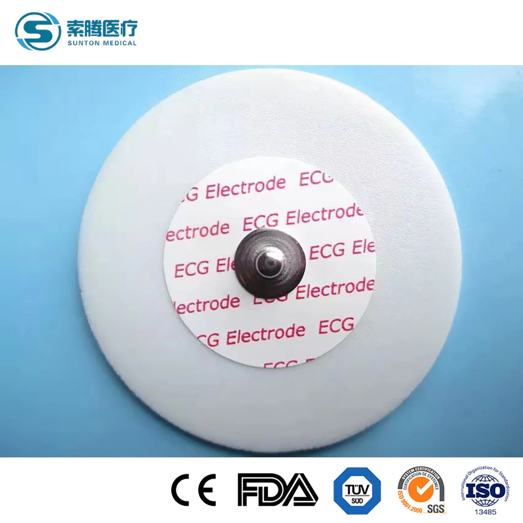 Sunton CE/ISO13485 Cfs Certificate Electrode Slice China 0.8mm/2mm/325mesh/Ect Grain Size Electrode Piece Factory OEM Customized Large Adult Electrode Disk