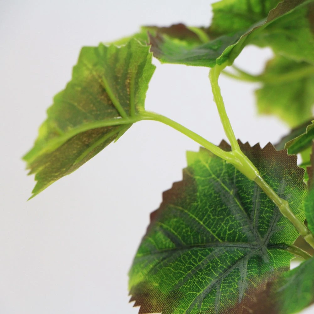 Productos nuevos diseños de macetas con plantas de seda de colores para decoración de salón