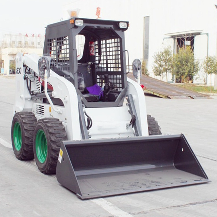 Wt830 Wecan 830kg cargadora de ruedas pequeñas Minicargador