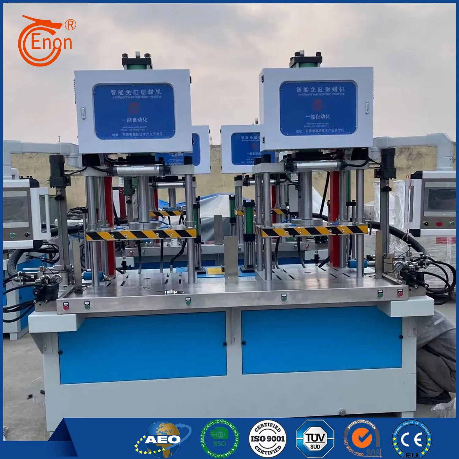 Enon Double Column Free Cylinder Wax Injection Machine