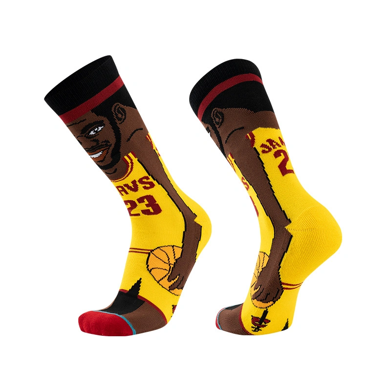 Stance Star Trendy Socks Towel Bottom Warriors Basketball Socks Sports Socks Elite Character Socks Long Tube Training American Style