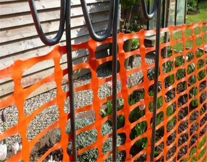 HDPE Naranja plástico Seguridad Red Fence para la Advertencia esquí