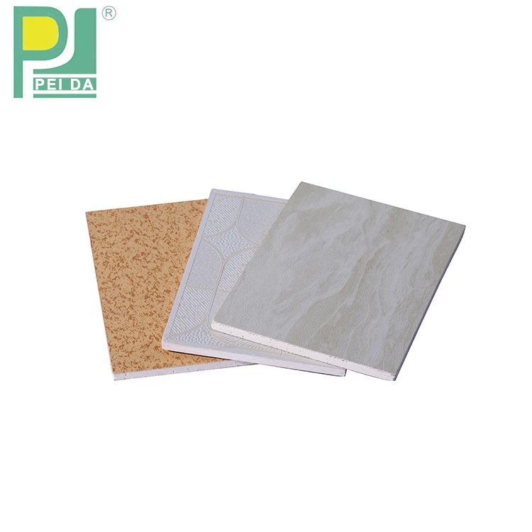 Interior Decoration PVC Gypsum Ceiling Tiles