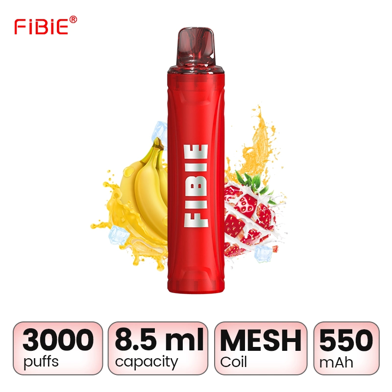 EBay Amazon Compras en línea Mech Coil 10ml 10 sabores Fibie Humi 3000 Puffs Shenzhen E Cigarette