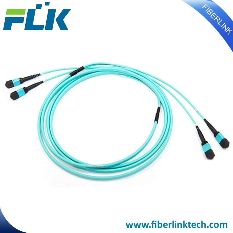 Fiber Optic Sm/Om3/Om4 MTP Trunk Cable Shenzhen MPO Patch Cord for FTTH Networking