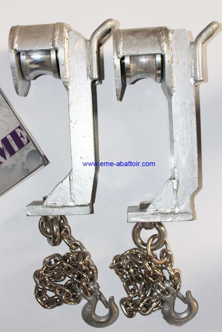 High Strength Cow Bleeding Shackle Cattle Abattoir Equipment for Beef Processing Machine