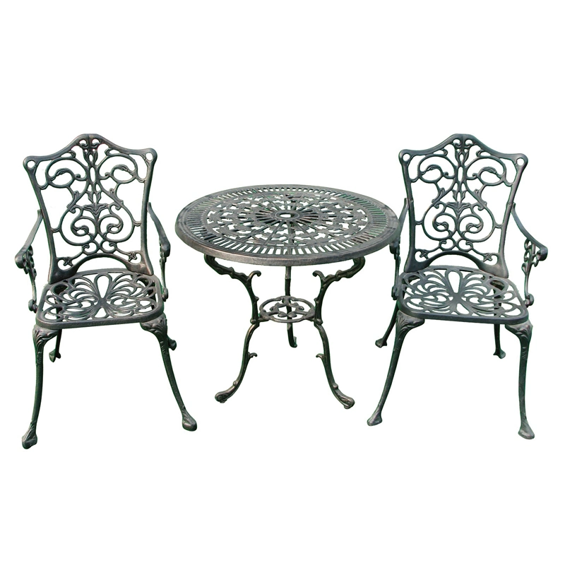 Cast Aluminium Terrassenmöbel Gartenmöbel Cavel Bistro Set