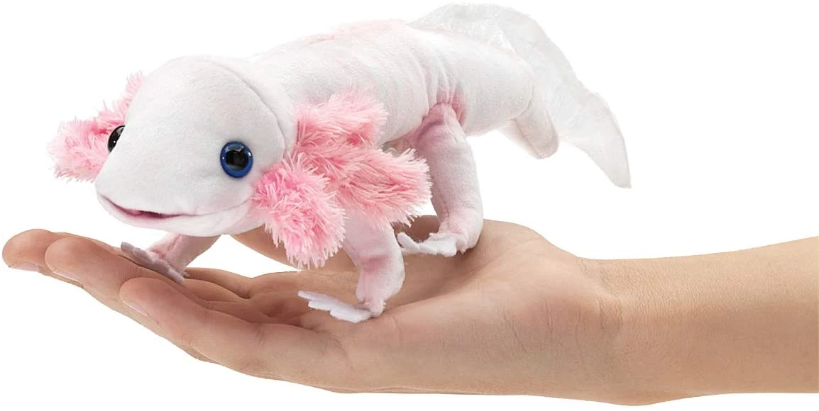 Dernière Cute moelleux de gants de marionnettes floue de doigt violet jouet en peluche doux de marionnettes à main farcies Animal cadeau Jouet pour les enfants usine fabricant BSCI Sedex ISO9001