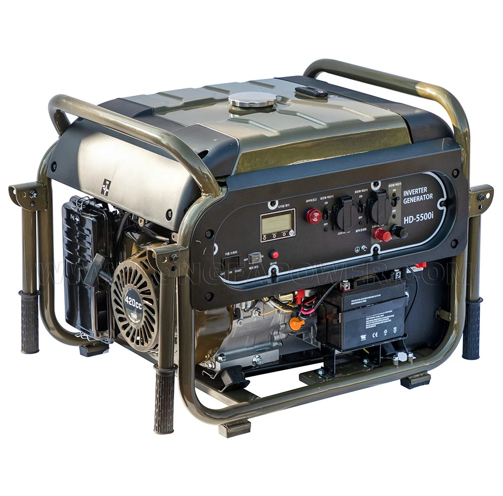 3kw 5kw 5kVA 6.5kw 6.5kVA 7kw 7kVA 8kw 8kVA Gx420 420cc 13HP 15HP Inverter Petrol Gasoline Generator Can Be Used in Extremely Hot and Extremely Cold Condition