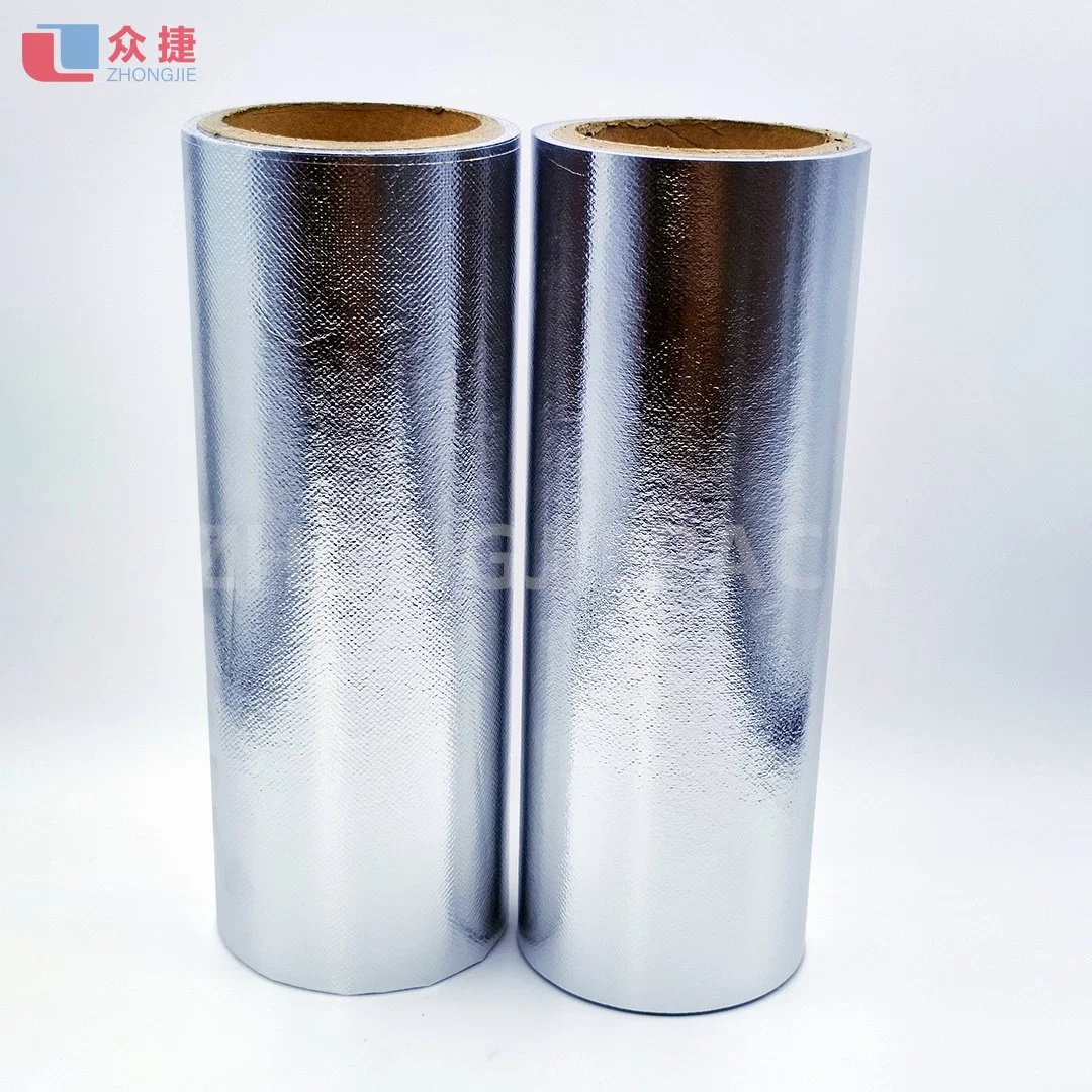 Wasserdichte Silber Aluminium Metallic Film Laminiert Vlies Stoff