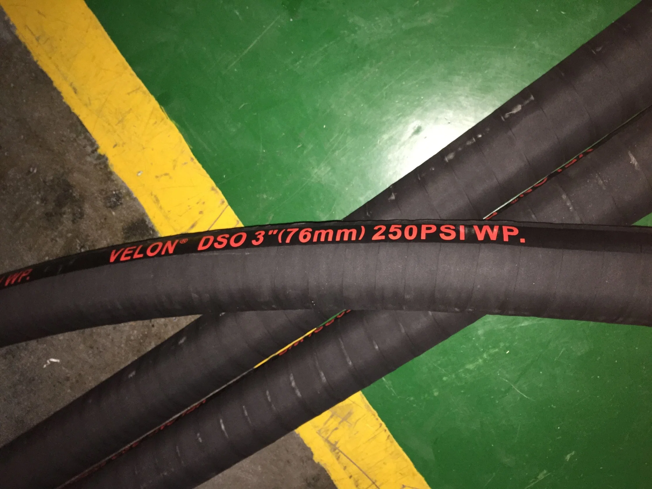 Welding Oxygen Air Water Acid Slurry Oil Steam Heat-Resistant Drainage Sand Blast Food Grade Double Rubber Delivery Suction Discharge Hose