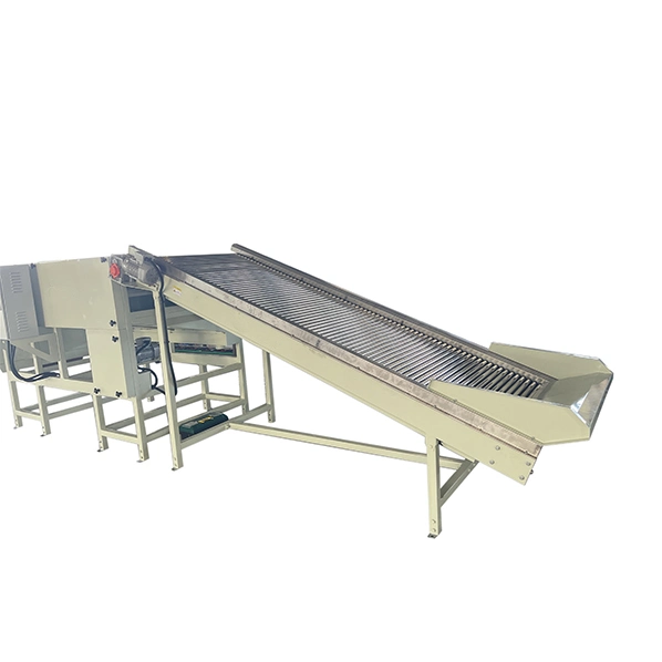 Industrial Potato Tubers Root Vegetable Elevator Brush Polishing Sorter Sorting Grading Machine for Potato Vegetable