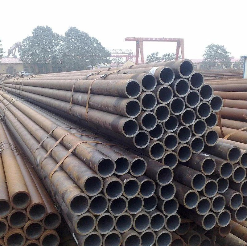 Carbon Steel Pipe Q235 Q345 A36 A53b A106b Seamless Welded ERW Round Steel Tube