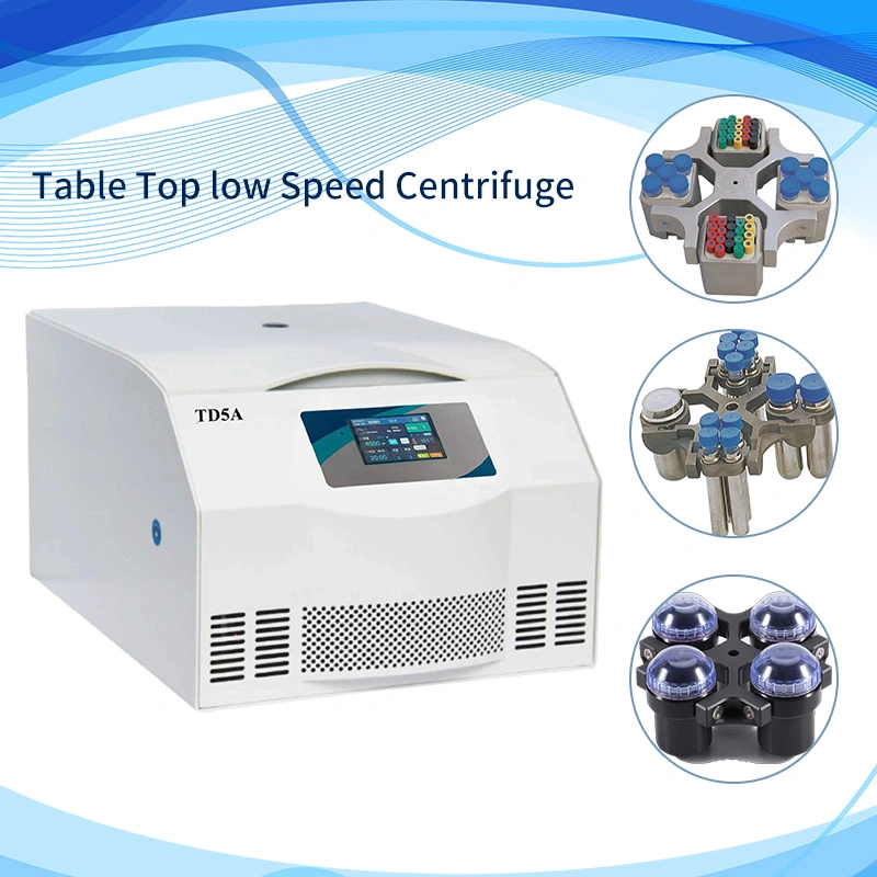 Low Speed Laboratory Centrifuge Portable Centrifuge
