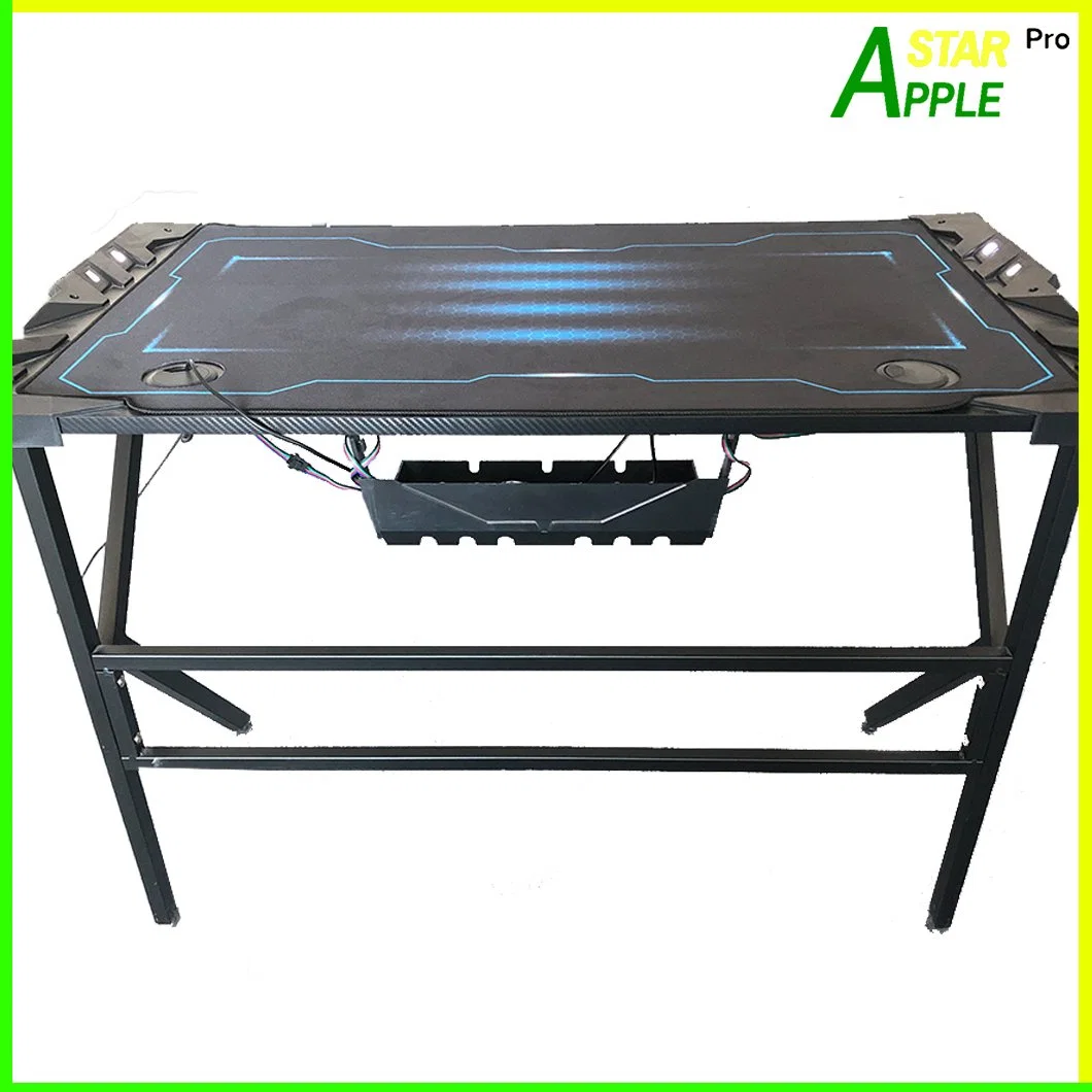 Game Leather Outdoor Living Room Hotel Dining Folding Wholesale/Supplier Market as-A2014-1006 Computer Parts Desk Modern Luxury Wooden Gaming Office Chinese Furniture