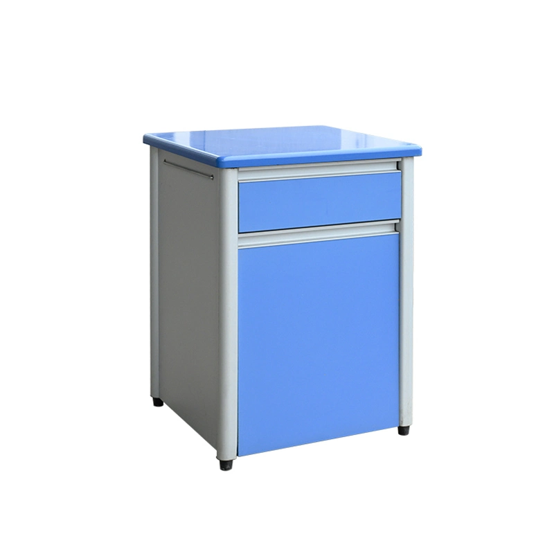 Chinese Medical Furniture Manufacturer Medical ABS Plastic Hospital Bed Side Lockers Tables Drawer Cabinet