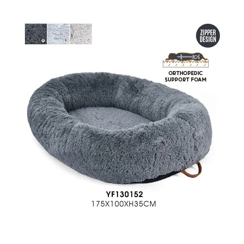 Hot Pet Produkt Memory Foam Orthopädische Haustier Bett Luxus Plüsch Riesiges Extra Großes Hundebett Für Menschliche Tiere