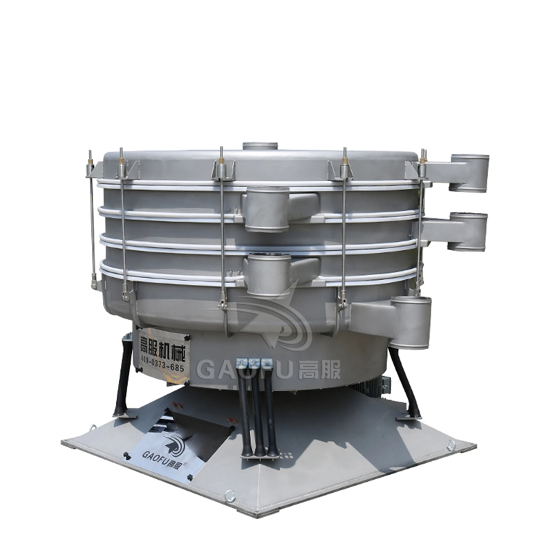 Professional Powder Tumbler Vibrating Screen Fine Separator Circular Sieving Machine