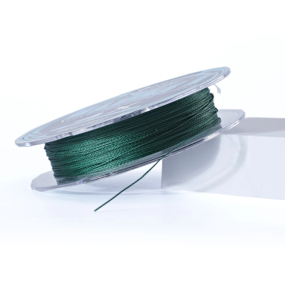 Never Fade out Color Braided Line for Fishing 50lb 0.37m Blue 100m Net