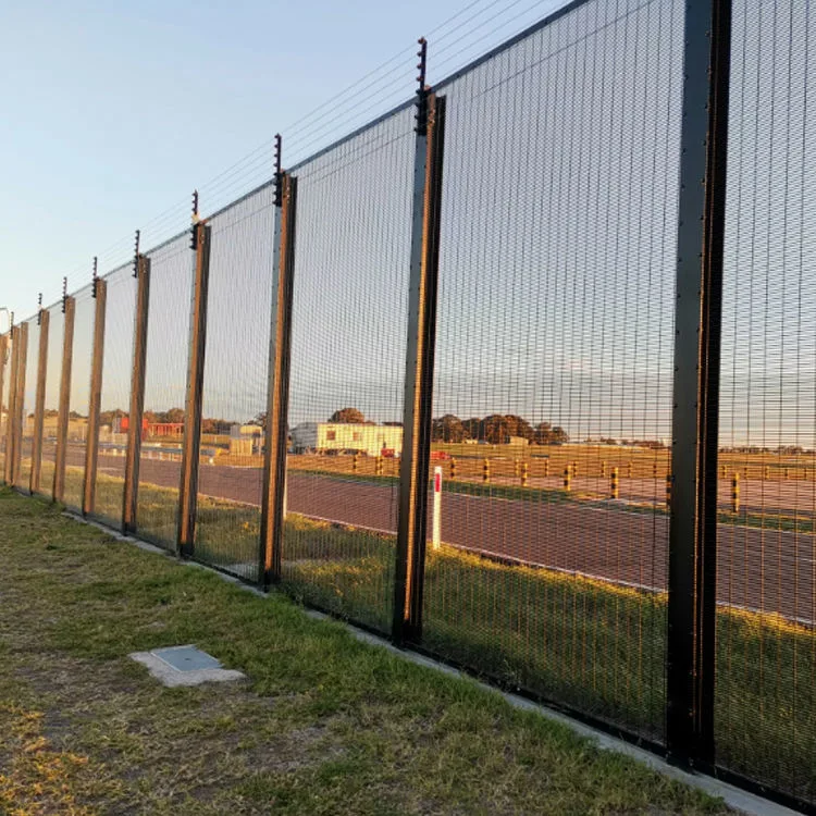 Arame transparente com revestimento em PVC para prisão, High Security Fence 358 Proteção metálica de rede proteção antisubida