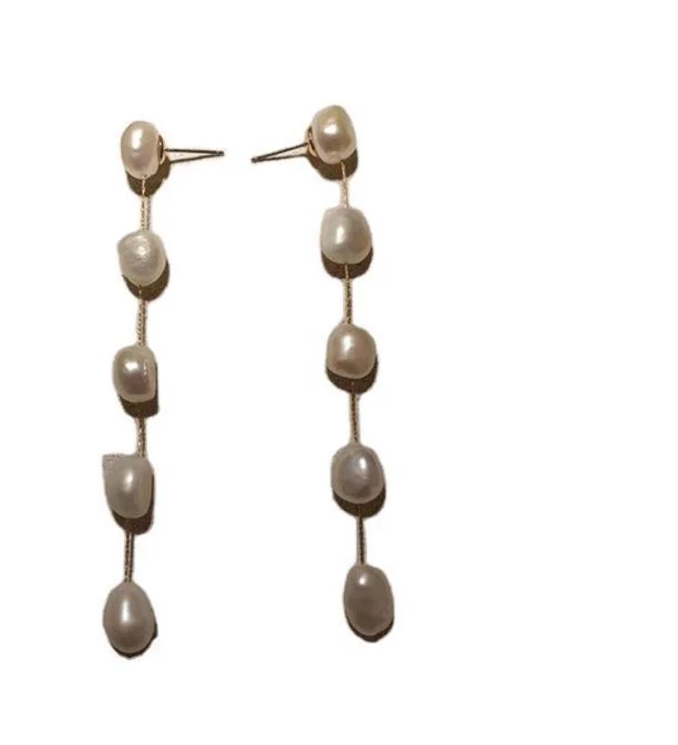 Fashion Natural Pearl Long Earring Jewelry. Fashion Fresh Water Long Earring Jewelr, Fashion Accessories