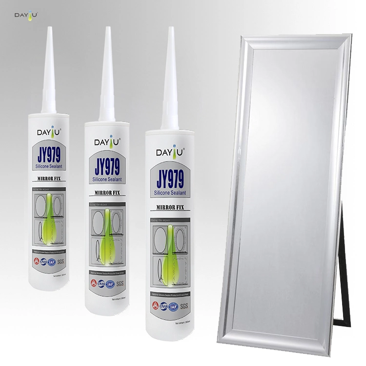 Клей высокопрочный антигрибковый силиконовый герметик Neutral Glue Mirror Fix Для стекла