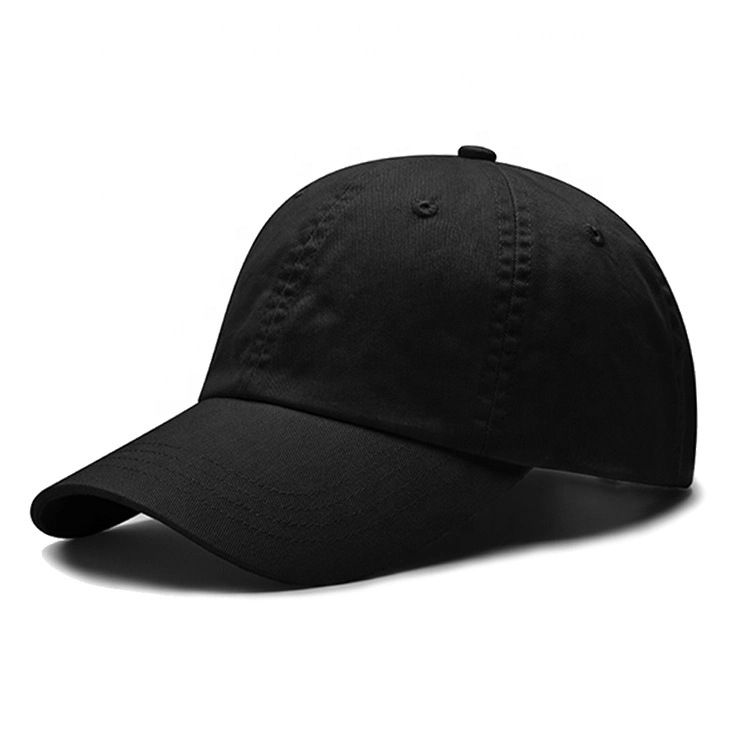 Unstuctured Basic Baseball Cap Without Print Embroidery Logo Sport Hat