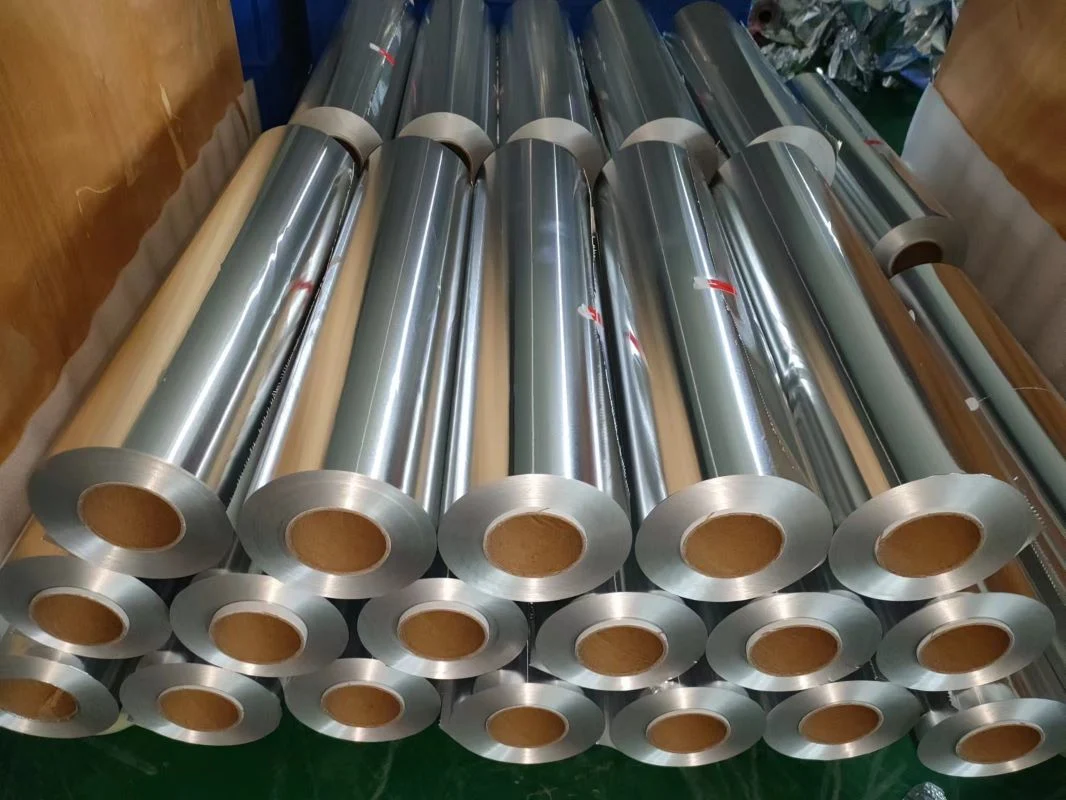 Aluminum Foil in Jumbo Roll for Cap/Heat/Lidding/Yogurt Lids/Dairy Packaging/Food Wraping