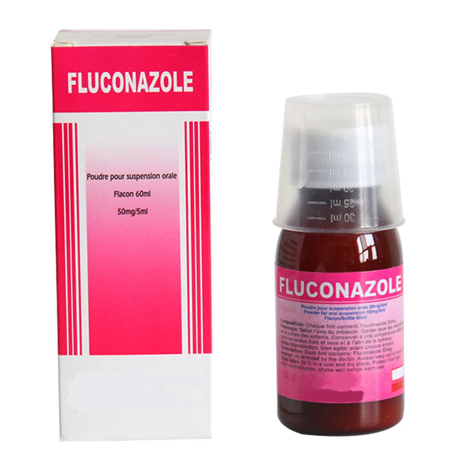 Fluconazole for Oral Suspension 50mg/5ml Finished Western Medicine Pharmaceuticals Drug