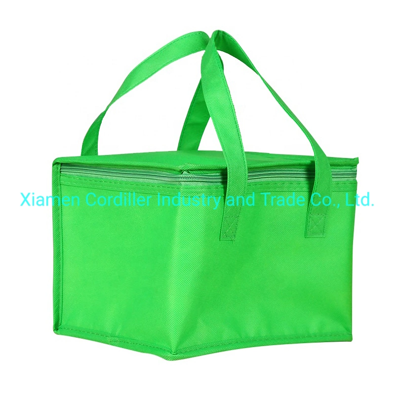 Strong Stitching Carry Colorful Cooler Coffee Packing Tote Bag