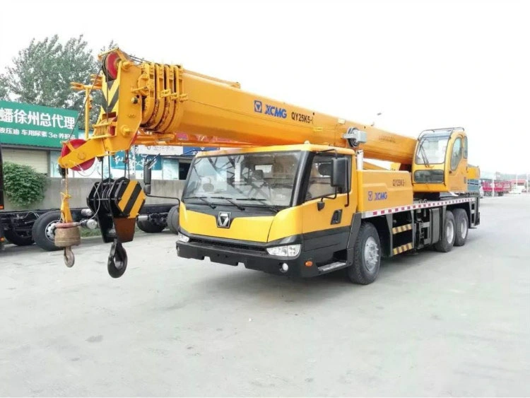 Grue mobile hydraulique officielle XCMG 25t grue pour camion Qy25K5-I.