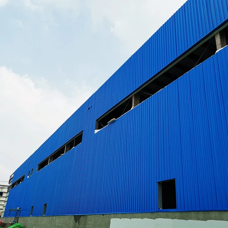 Pre-Engineered Construction Steel Structure Prefabricated Plant Industrial Factory Building Project for Warehouse Workshop