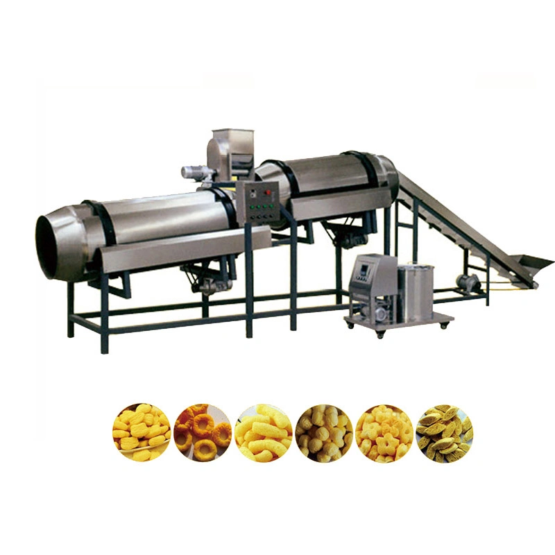 Neue Automatische Doppelschnecken-Extruder Mais Snack Extruder Lebensmittelmaschine Aufgeblasene Lebensmittelextrudermaschine