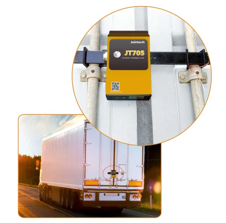 Robust lange Arbeitsdauer Stahl Türstangen Container GPS Electronic Sperren