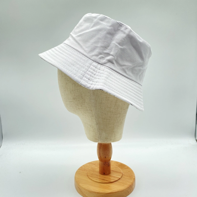 Custom OEM Printing Fishing Bucket Hat with Woven Label