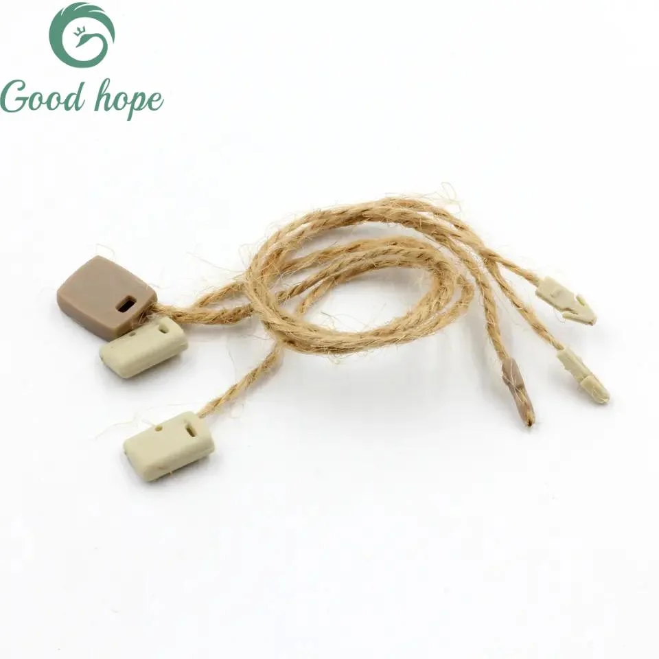 China Factory Direct Price Swing Labels Plastic Garment Hang Tag Rope for Garment Clothing