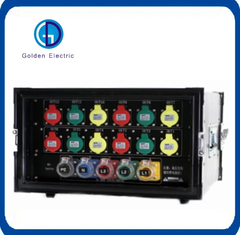 New Style Waterproof Stage Power Distribution Box Equipment Box Light Power Control 380V 12 Way