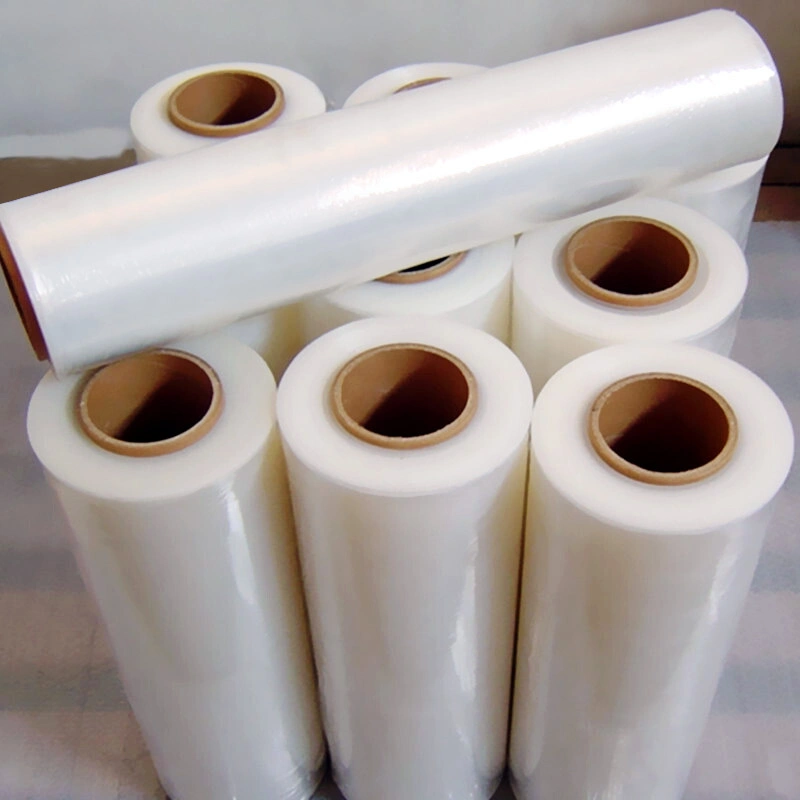 Transparent PE Packing Stretch Film Free Sample Carton Pallet Wrapping Stretch Film