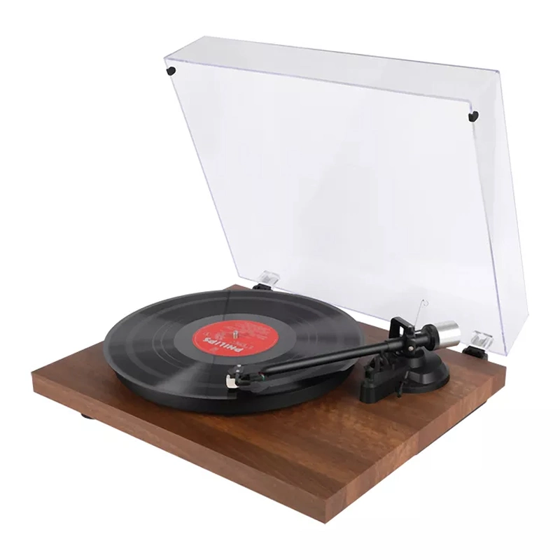 Retro 2 Speeds Record Player USB SD Bt Vinyl Radio Multifunction Turntable Player