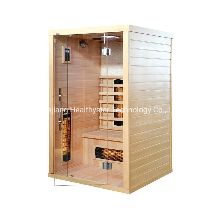 2 Person Steam Room Sauna Home Far Infrared Light Waves Bath House