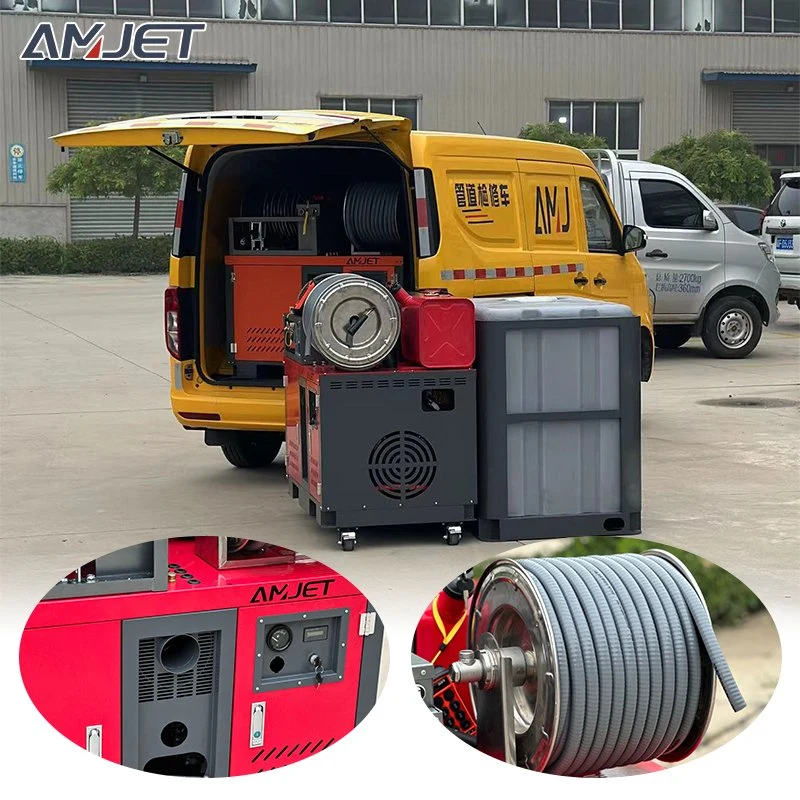 Yujiang High-Pressure Pipeline Dredging Machine Sewer Cleaning Machine Drainage Pipe Cleaning Equipment