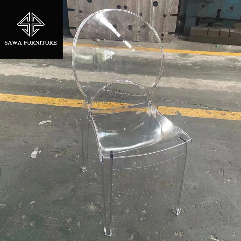 Wholesale/Supplier Cheap Wedding Plastic Chair Transparent Modern Home Furniture