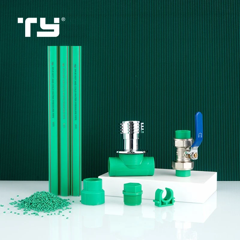 Cross High quality/High cost performance PPR Plastic Pipe Fitting for Water Famous Brand