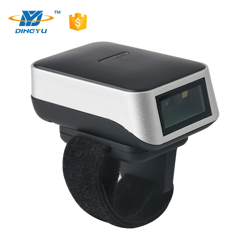 High Performance Mini Bluetooth Barcode Scanner Can Wear a Wireless 2D CMOS Barcode Scanner