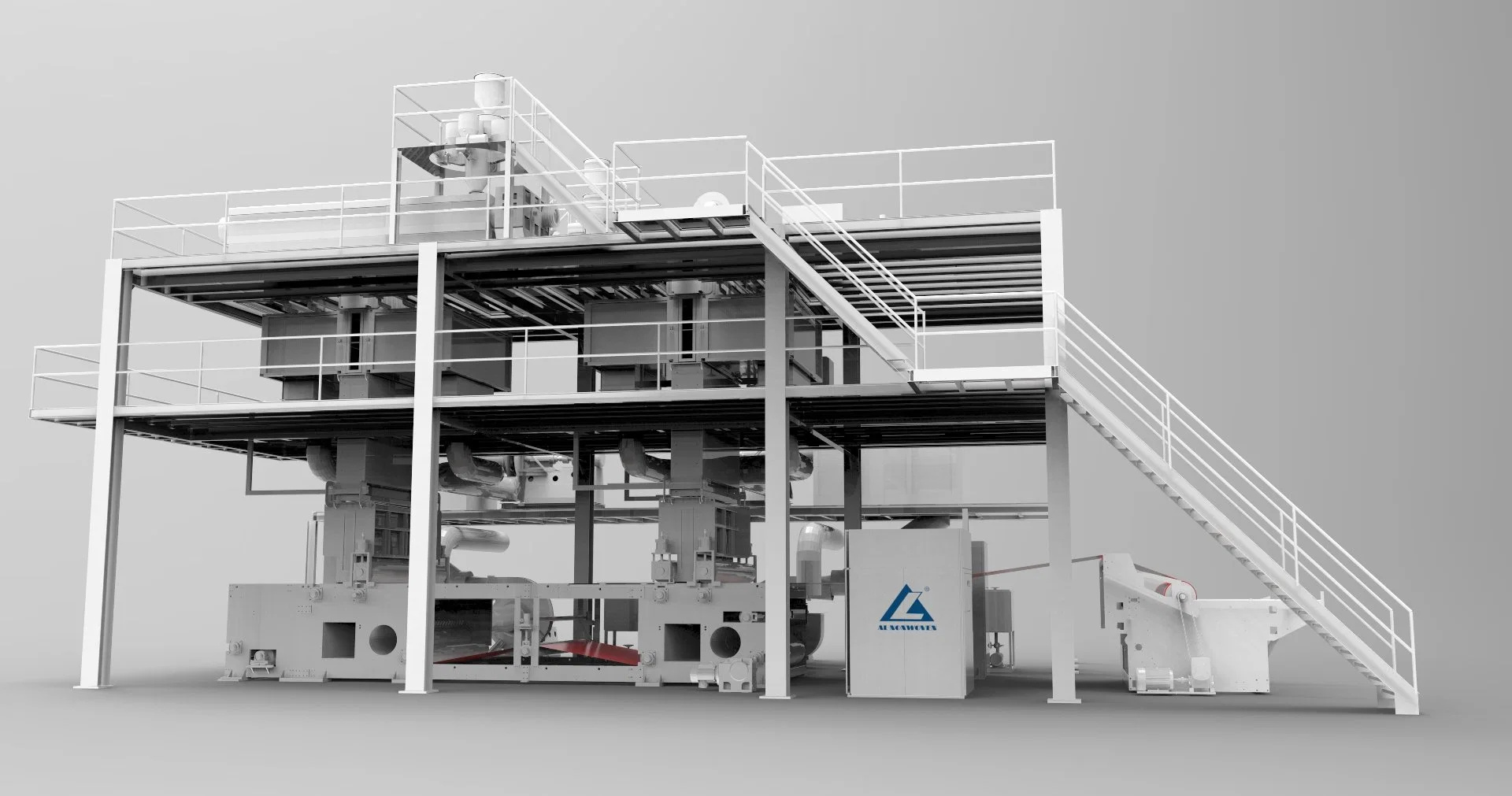 France, India, Japan, Italy, Egypt Non Woven Production Line Nonwoven Lamination Machine