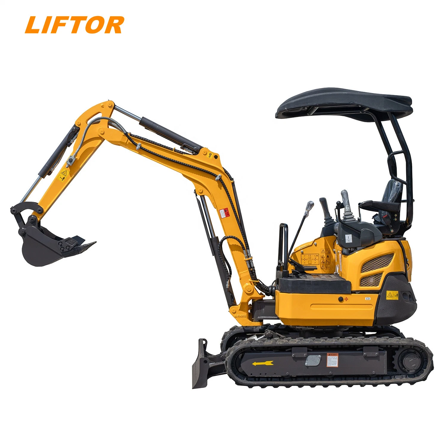 Weekly Deals Mini Excavator 2ton Attachments Mini Excavator 2.5 Ton Cab Enclosed Top Sales