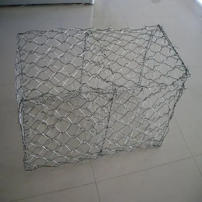 2.7mm-3.7mm PVC Galvanized Gabion Box Gabion Basket Stone Cage Retaining Wall Cage Gabion