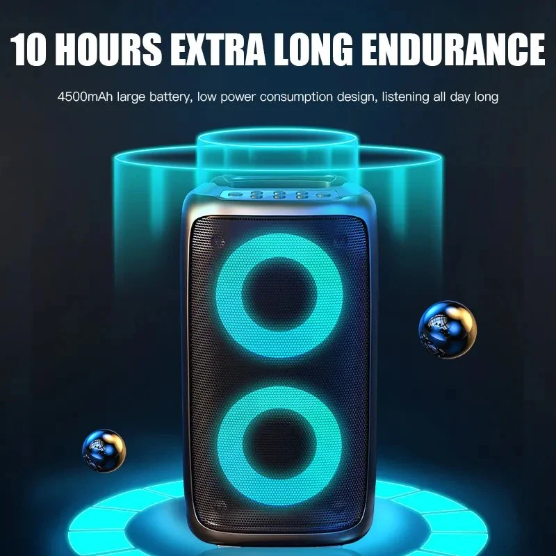 Home Outdoor Bluetooth Square Dance Professional Audio Speaker