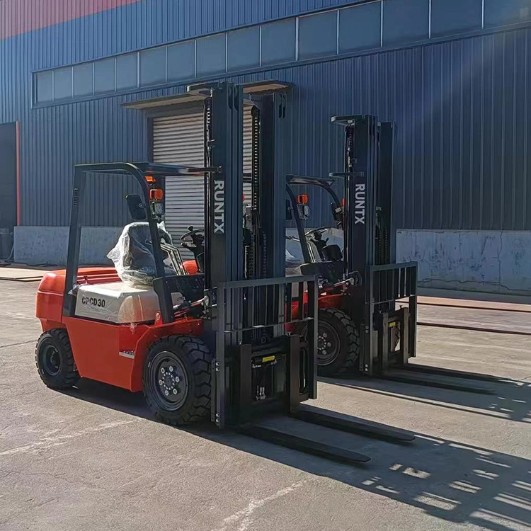 Runtx Warehouse Lifting Equipment 3 Ton Diesel Power Forklift Specification Price