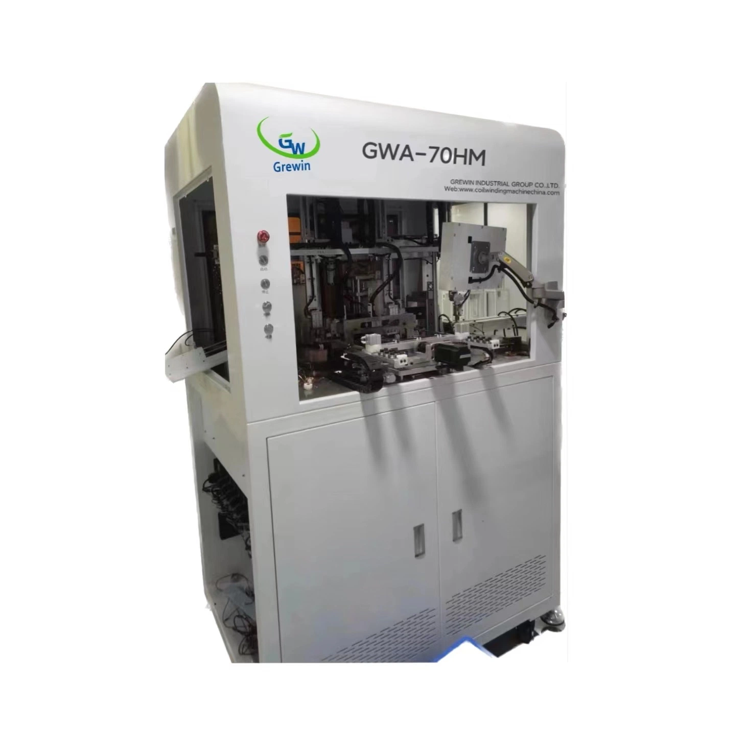 0.5mm-2.0mm Toroidal Fully Automatic Coil Winding Machine for Common Mode Inductor